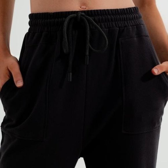 Chasing You Cropped Top and Jogger Set in Dark Gre - Picture 8 of 11